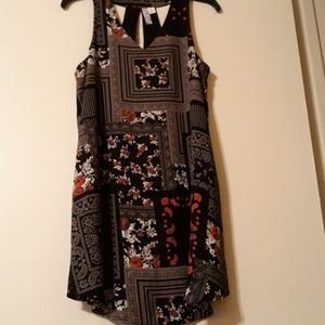 Alya Split Racerback Dress